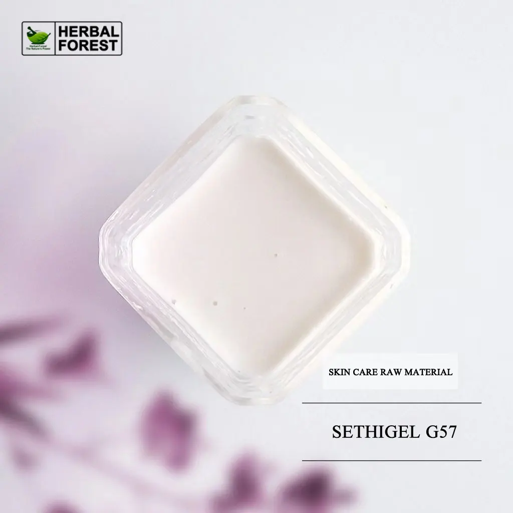 

Sethigel G57 Cold Preparation All-purpose Emulsifier Thickener Texture Regulator DIY Emulsion Cream Skin Care Additives