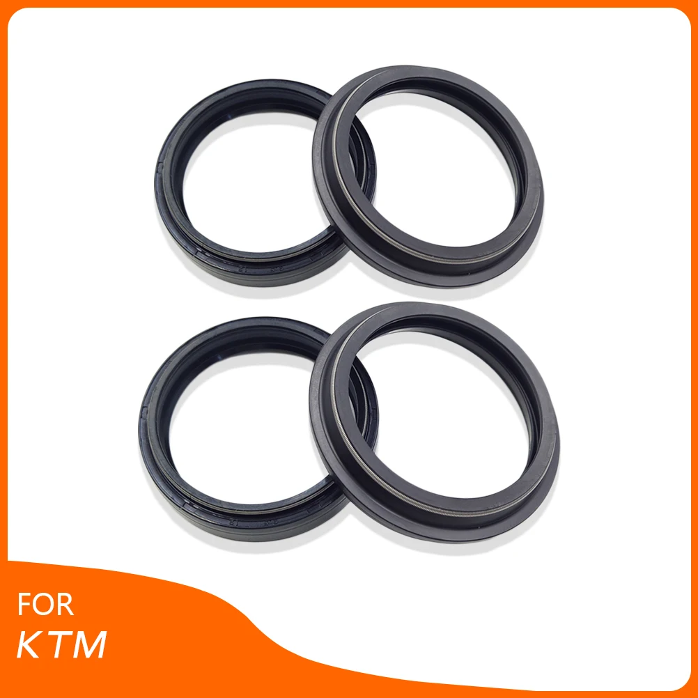 

Motorcycle WP48 Front Fork Damper Oil Seal Dust Sealing Ring For KTM HUSQVARNA 125-990 Pit Dirt Bike Parts OEM 48601414 48601563