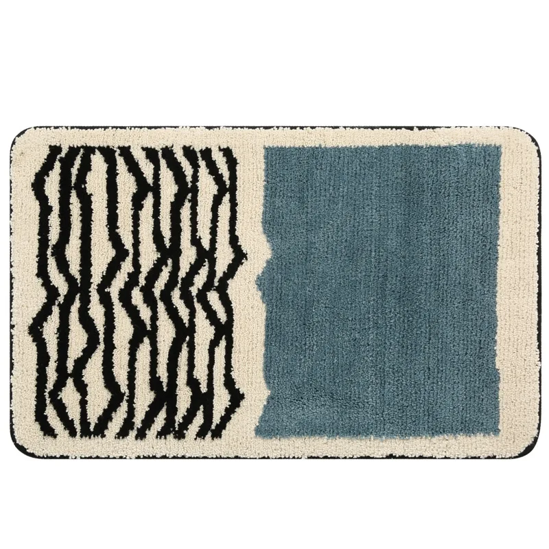 Simple Light Luxury Bathroom Water-Absorbent Floor Mat