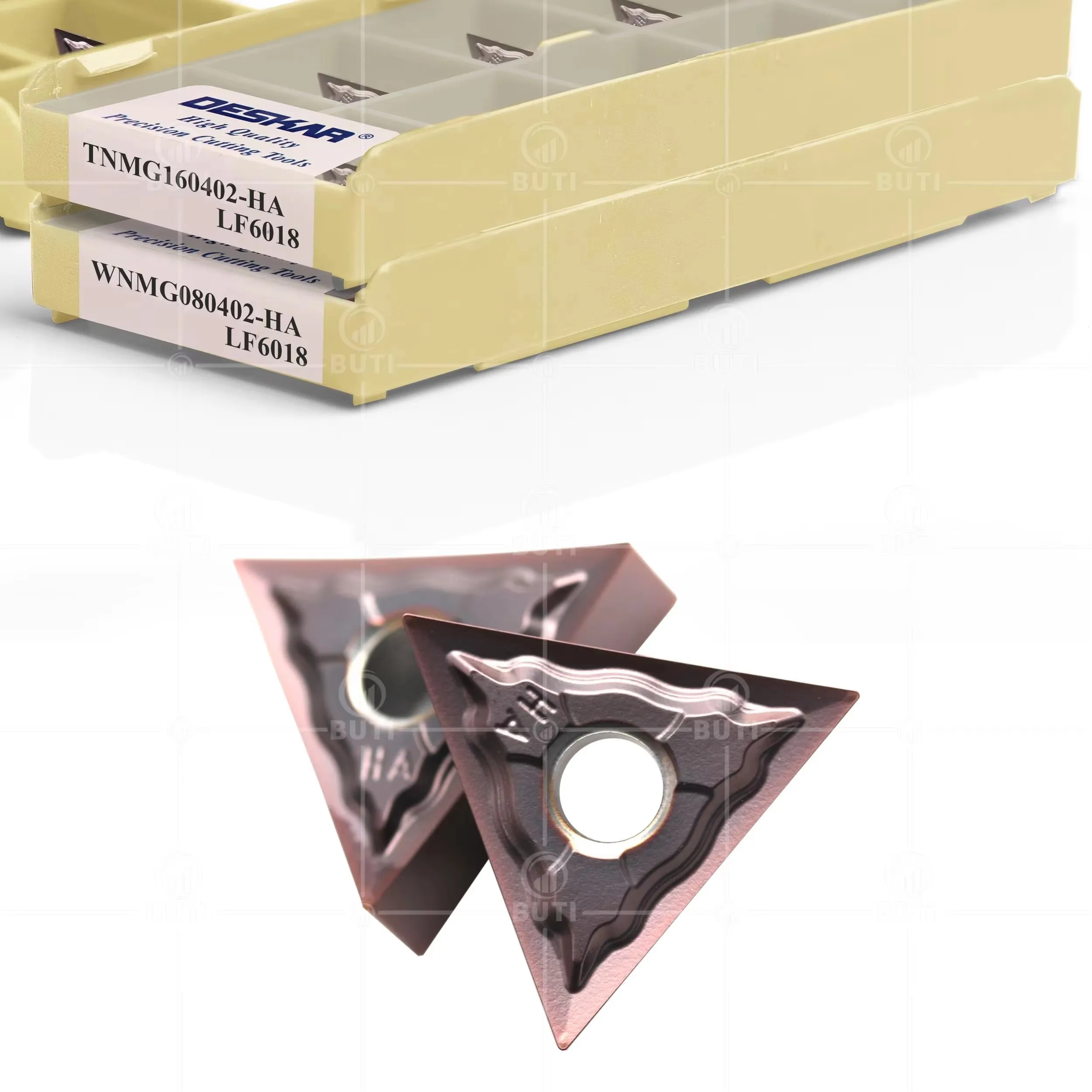 DESKAR 100% Original TNMG160402 WNMG080402 CNMG120402 HA LF6018 Lathe Hard Alloy Material Cutting Tool Stainles Steel Processing