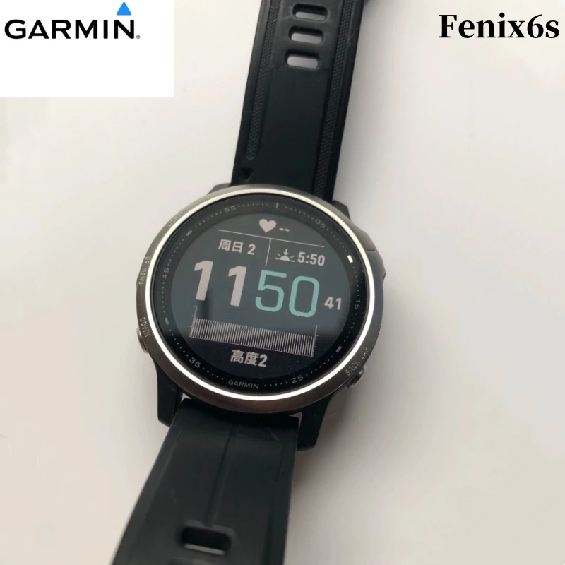 Refurbished GARMIN FENIX6s  42mm GPS WiFi 10ATM Marathon swim golf cycling mountaineering multifunctional smart watch