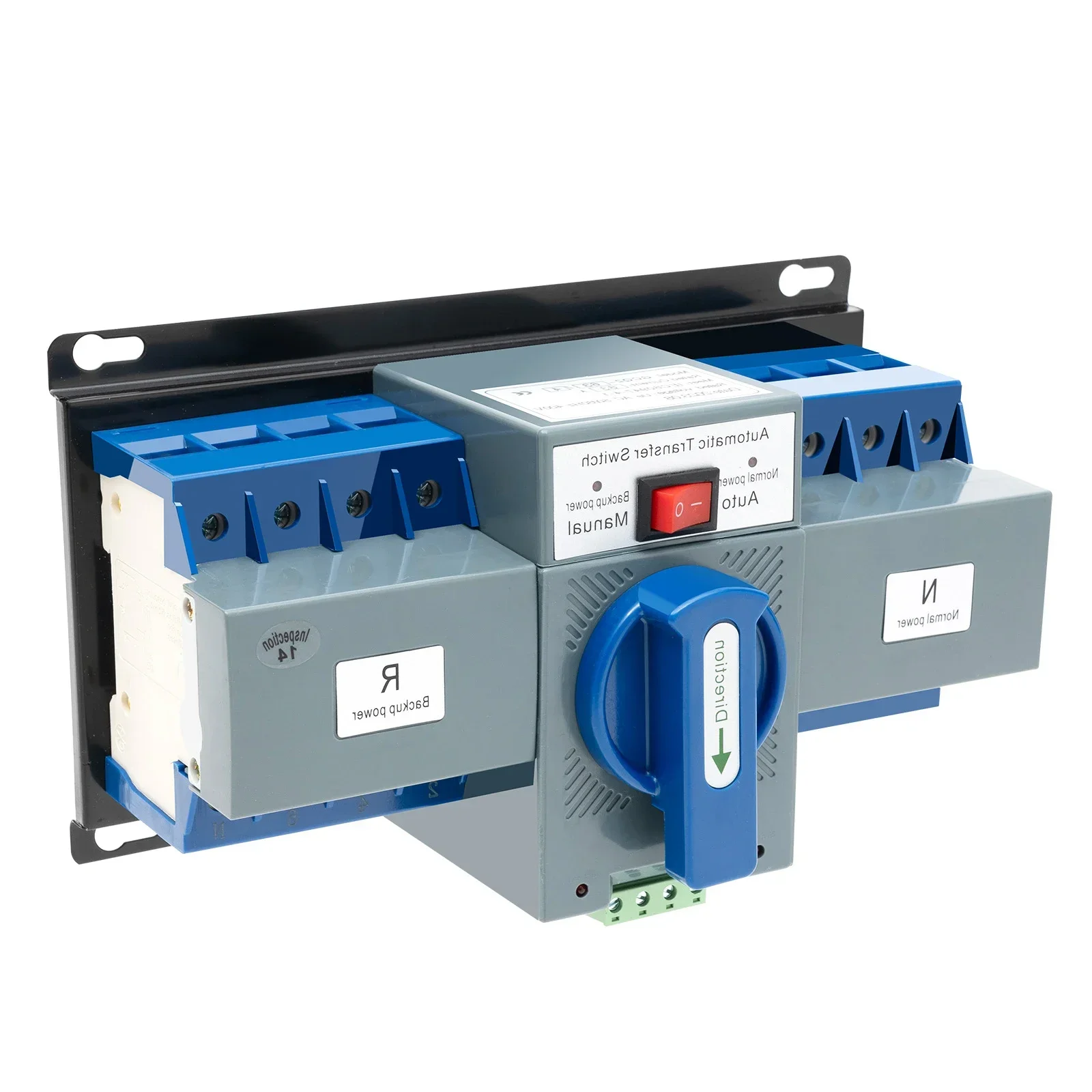 Automatyczny przełącznik zasilania dwużyłowy 4P 63A AC 220V, wyłącznik awaryjny, wyłącznik obciążeniowy, podwójny przełącznik zasilania, wyłącznik automatyczny. — 2