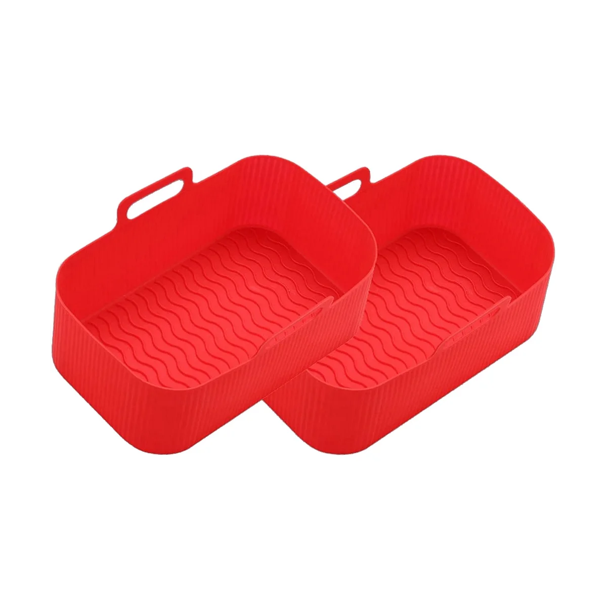 Liners for Ninja Dual, Reusable Silicone Liner for Ninja Accessories,Red