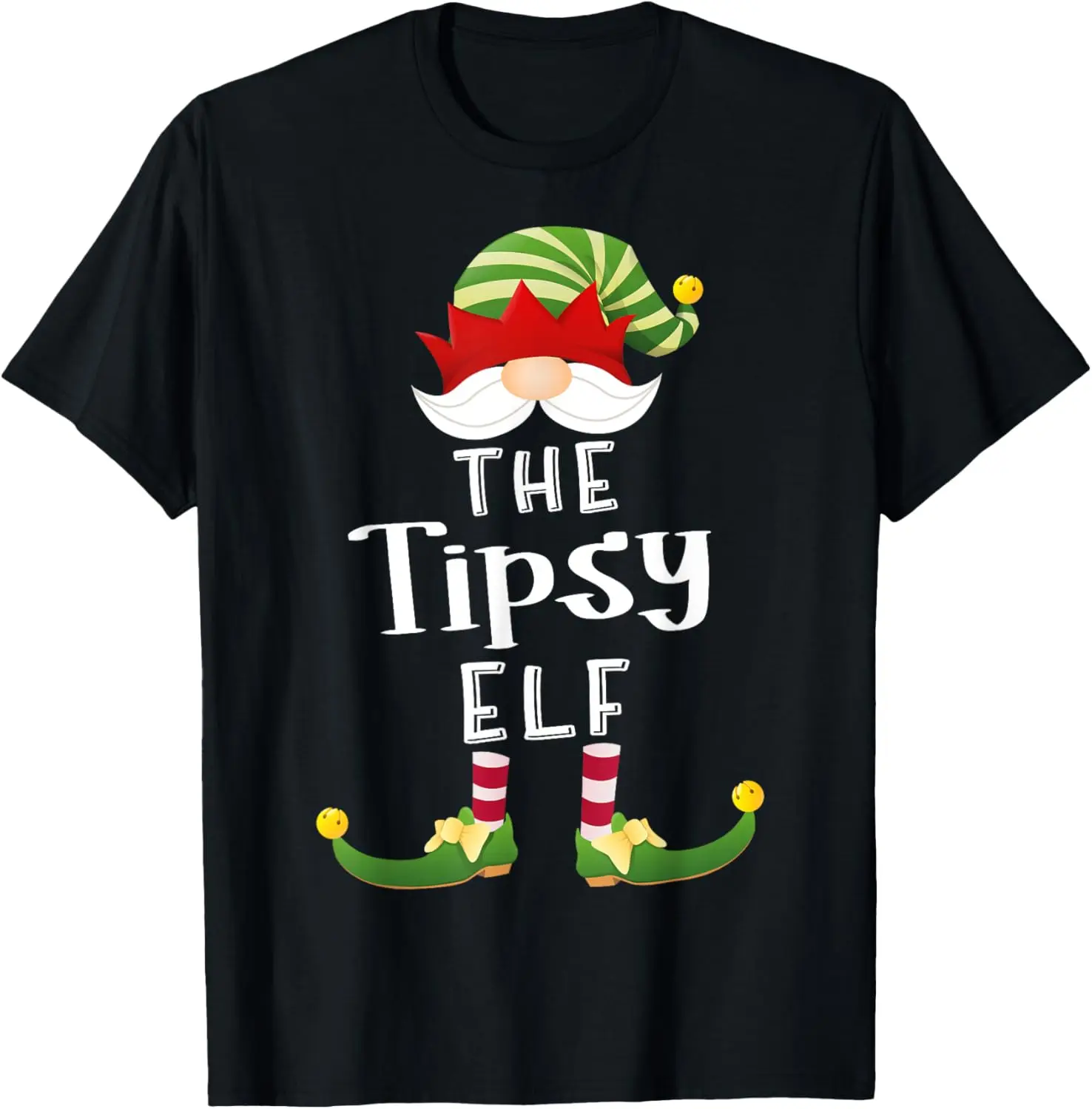 Tipsy Elf Group Christmas Funny Pajama Party T-Shirt