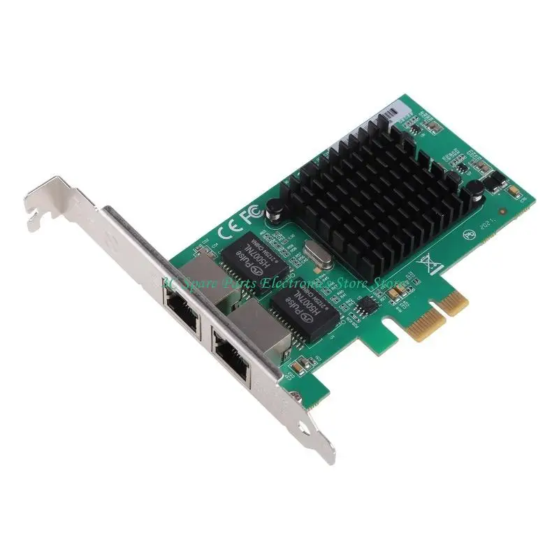 SZ for Intel 82575 Dual Gigabit Card PCI 1000Mbps Desktop Ethernet Nic