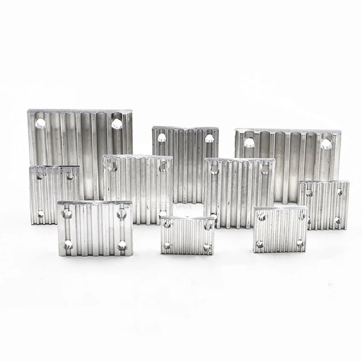 

Aluminum Arc Clamp Tooth Plate HTD 3M/5M/8M for Open Synchronous Belt Fixed Clip Timing Belt Connection Teeth Plate
