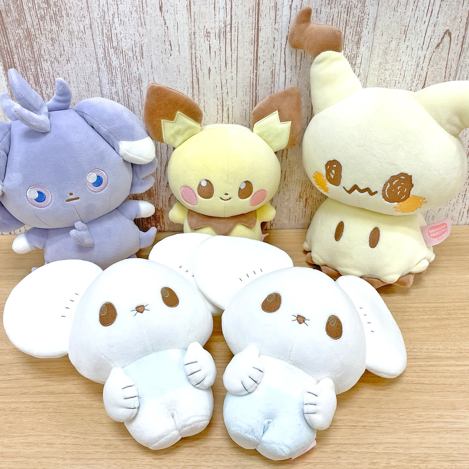Japanese Pokemon TAKARA TOMY Mocchi Series Tandemaus Cute Soft Plush Toy Doll Children Birthday Christmas Gifts