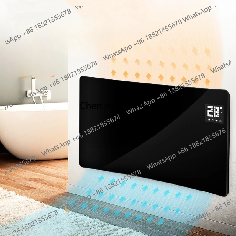 

Конвекционный обогреватель с дистанционным управлением для домашнего использования в помещении, бесшумный электрический обогреватель, тихий электрический вентилятор для удовольствия