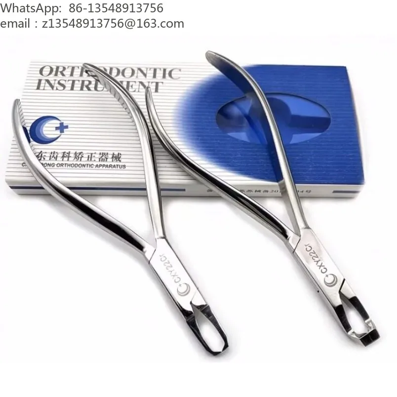 Orthodontic tools, end cutting pliers, arch wire filament cutting, free hook clamping pliers 1 piece