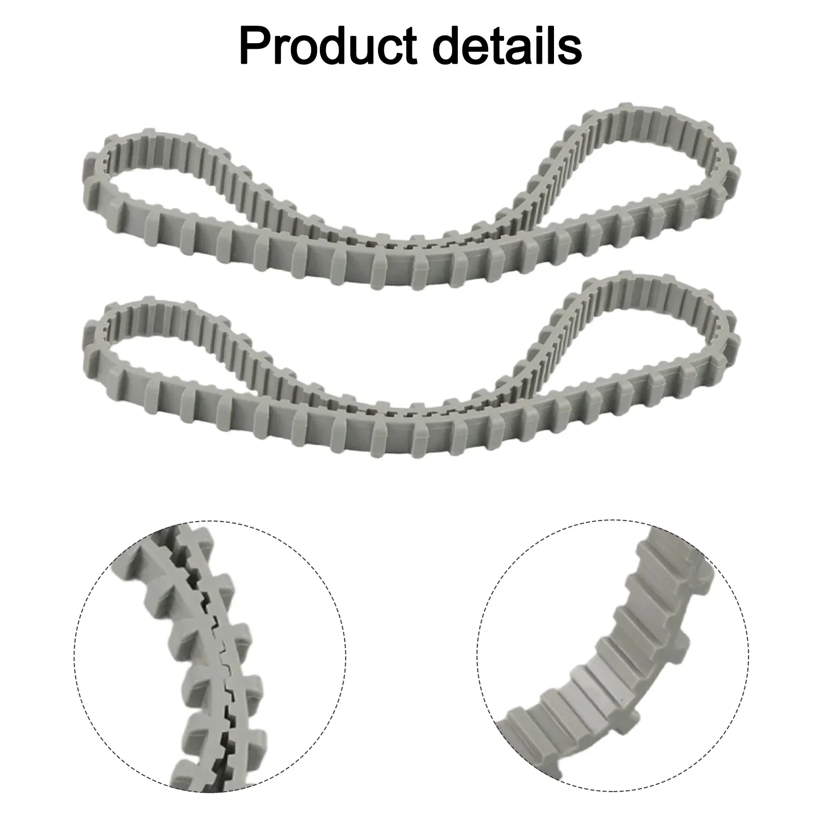OEM 9985006 Drive Belt Replacement for Dolphin Pool Cleaner Two Pack Construction for Long Lasting Performance