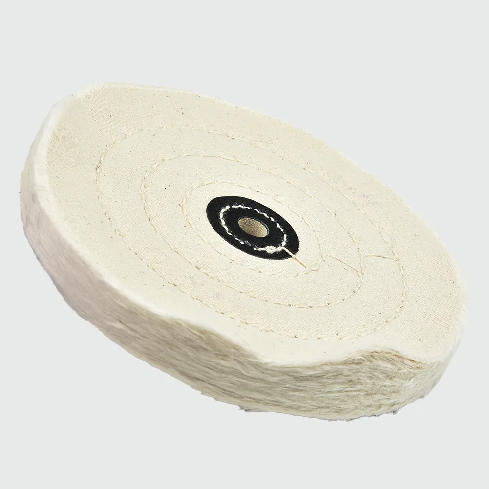 

Buffing 1/2" Polishing wheel Grinding Disc Thickness Accessory Gadget 6'' Cloth Buffer Polish Grinder Suitable