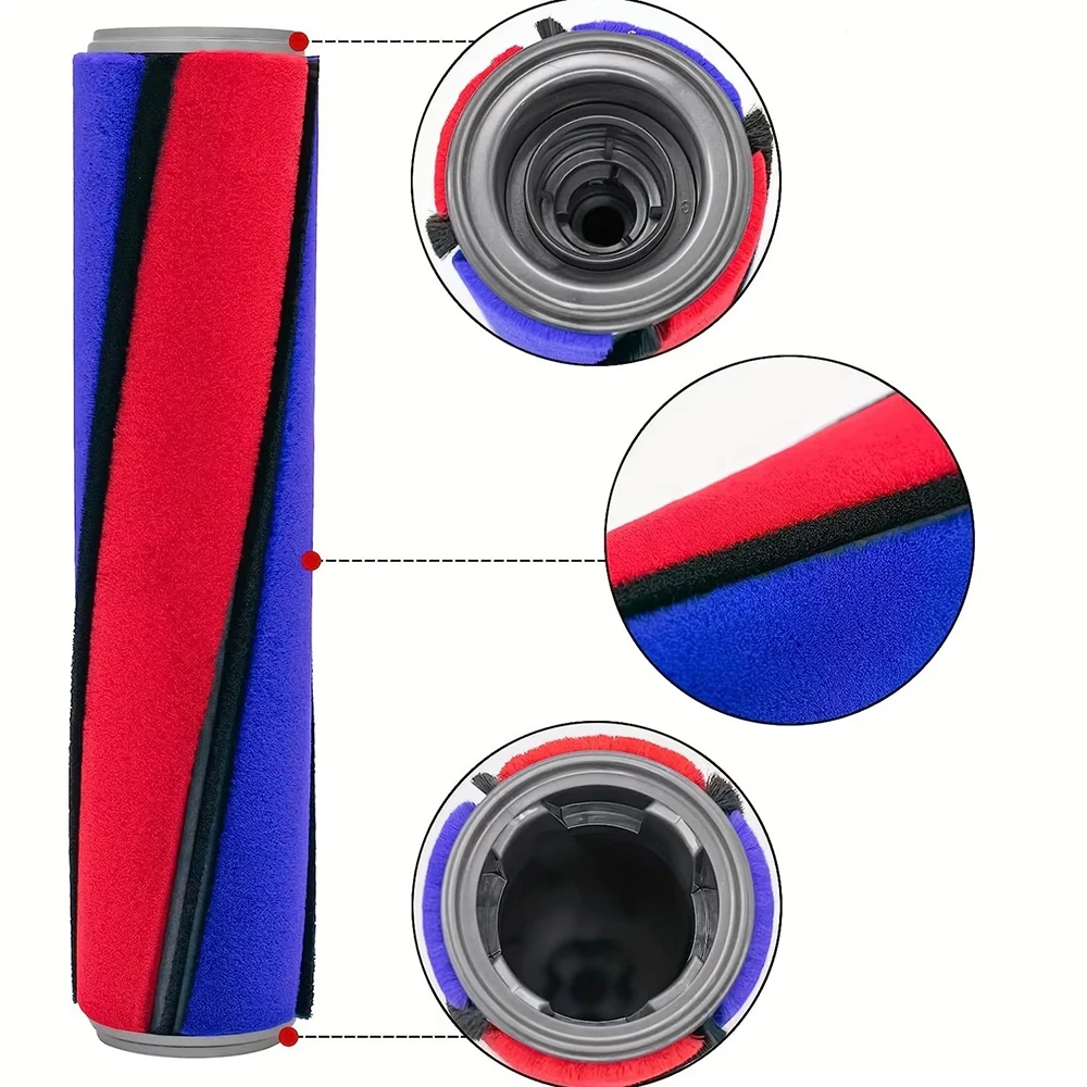 Original Soft Roller Brush For Dyson V6 V7 V8 V10 V11 Vacuum Cleaner Accessories Velvet Floor Brush Roller Core Main Brush Core