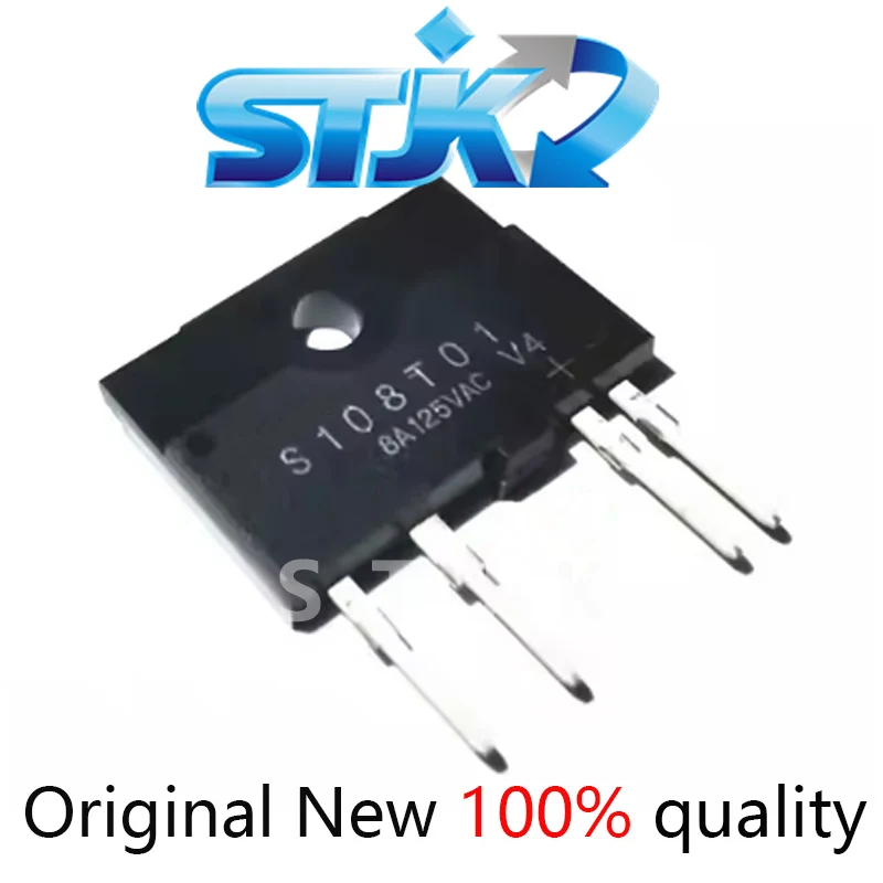 5pcs/lot S108T01 ZIP4 SSR RELAY SPST-NO 8A