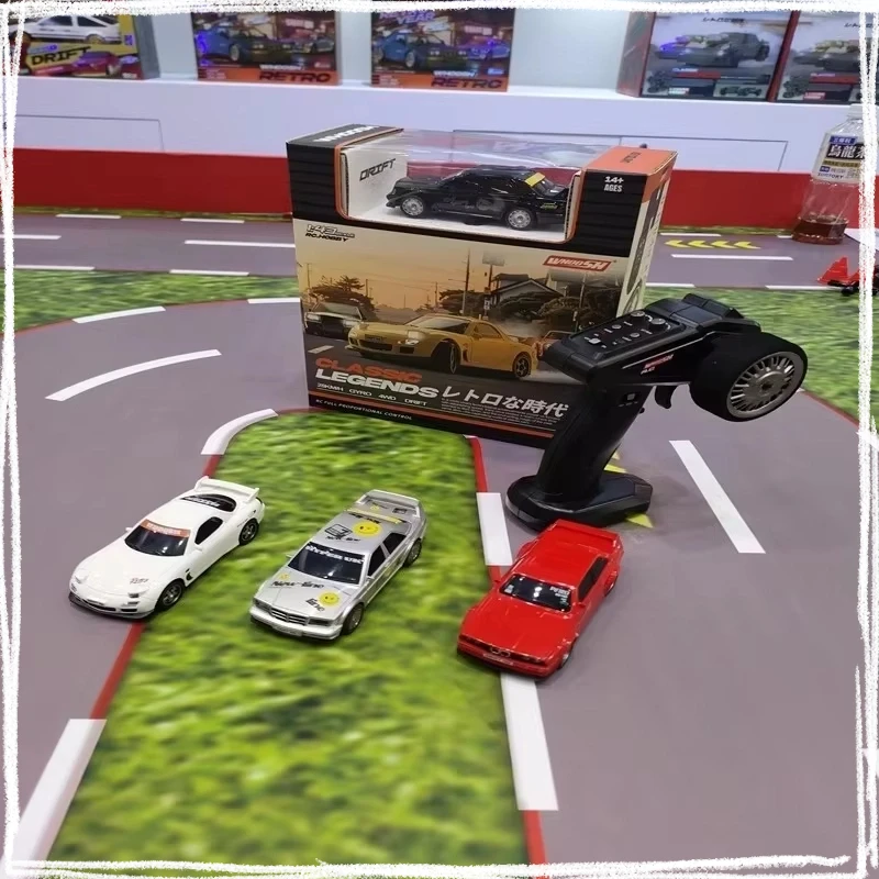 

New QNM Mini RC Drift Car M3 Race Car Model Table Decoration Remote Control Toy for Boys Gift Collectible Items