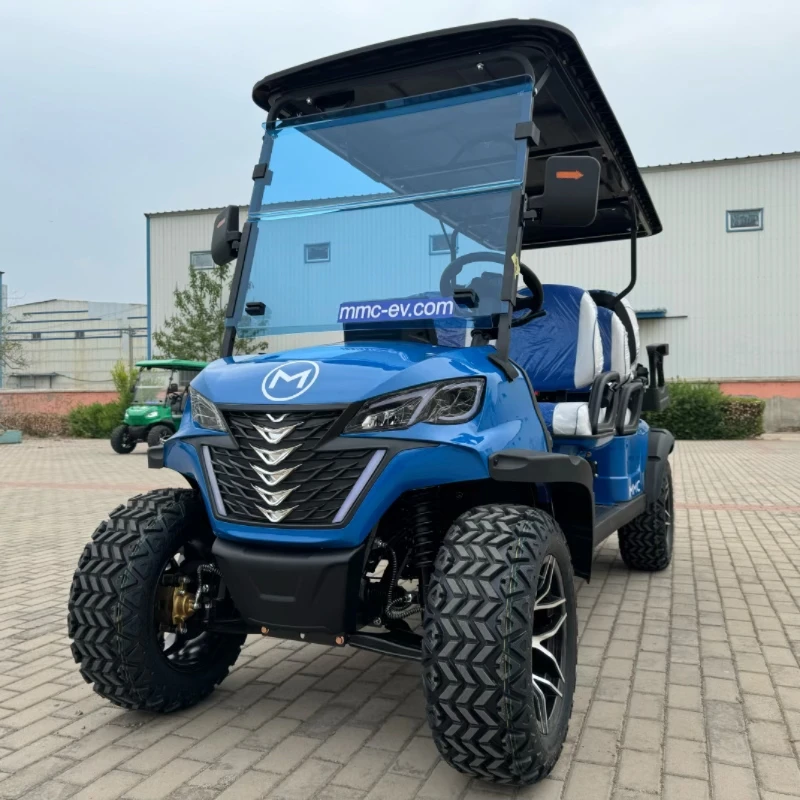 2024 New Golf Carts 2/4/6 Seats Golf Cart Lithium Battery Four-Wheel Disc Brake Independent Suspension Electric Golf Cart