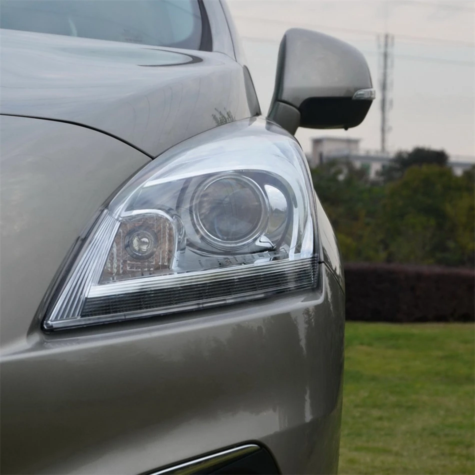 For Peugeot 3008 2013 2014 2015 2016 2017 2018 2019 Car Accessories Base Head Lamp Shell Back Casing Front Lamp Glass