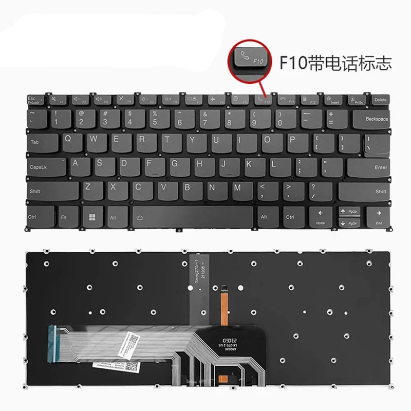 US for Lenovo ThinkBook 14 G4 ARA/IAP 14 G4 IPA 14s Yoga NTL laptop keyboard