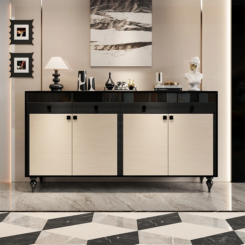 Nordic Living Room Cabinets Storage Shelving Vitrina Furniture Home Corner Organize Antique Living Room Cabinets Rustic Retro
