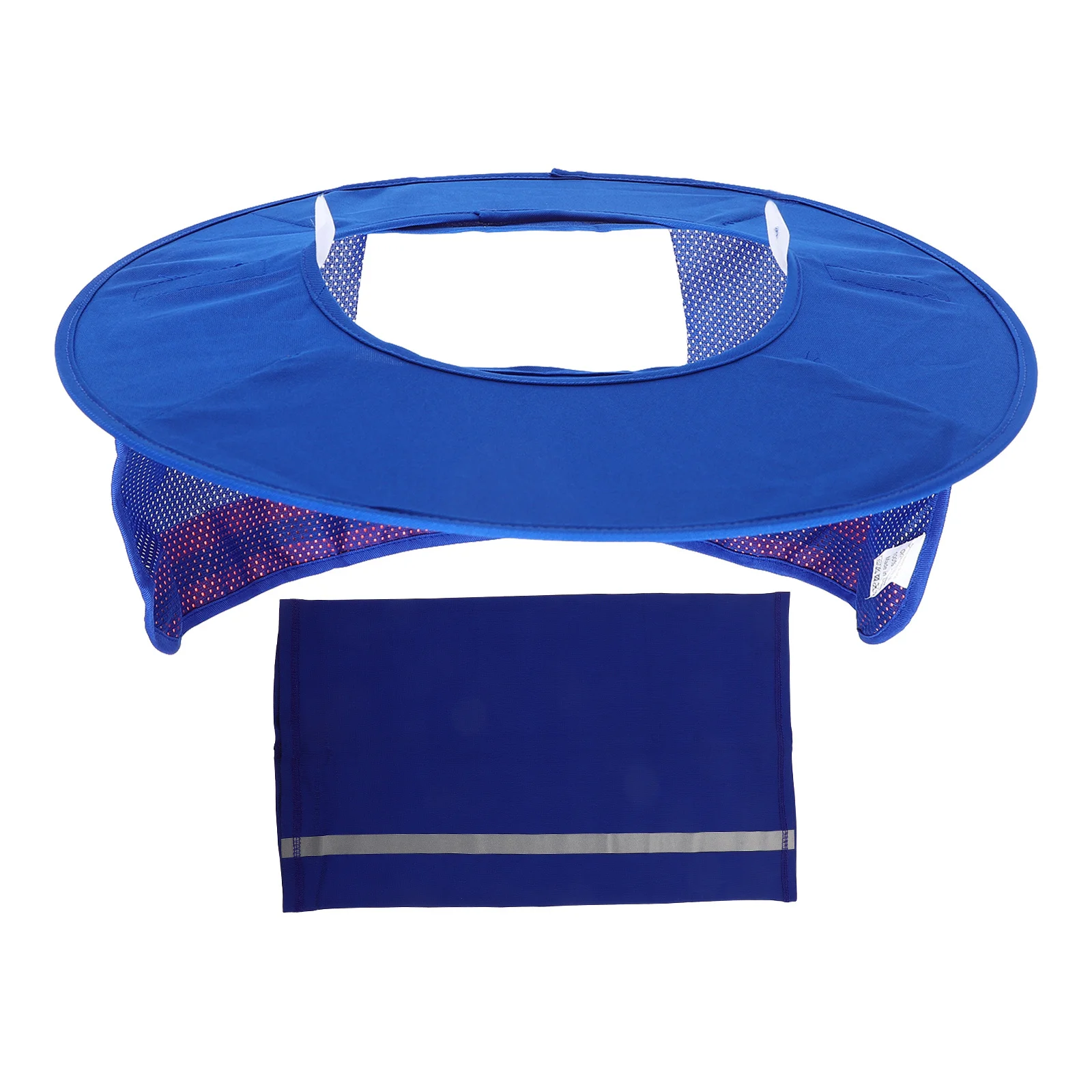 

1Set Hard Hat Sun Shade Mesh Neck Shield Full Brim Visor Construction Site Outdoor Protection Cover Hard Hat Brim Guard