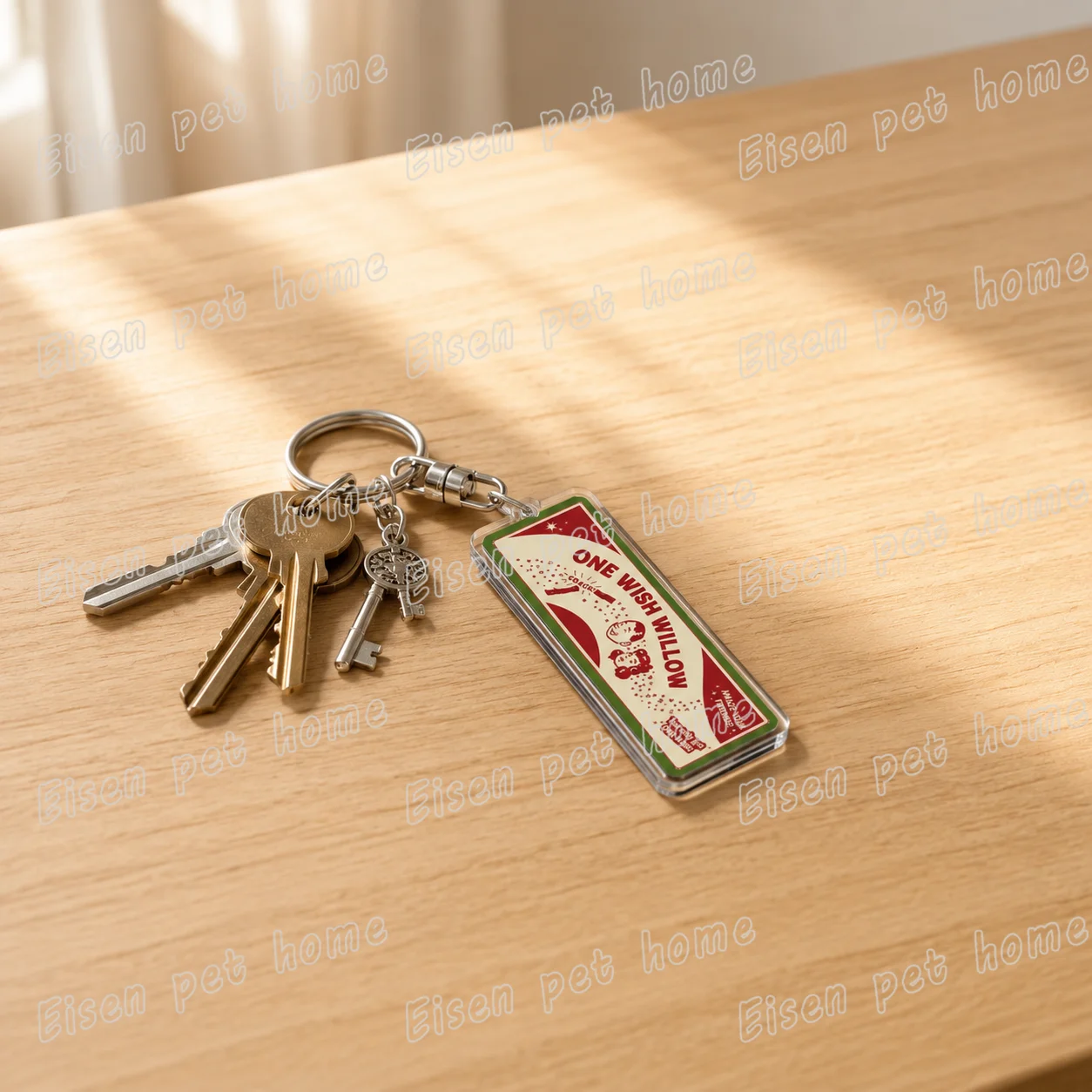 Horror Obsession 2026 Keychain for Accessorie Bag Charm Nikki Scary One Wish Willow Farming Keyrings Jewelry Fans Gifts