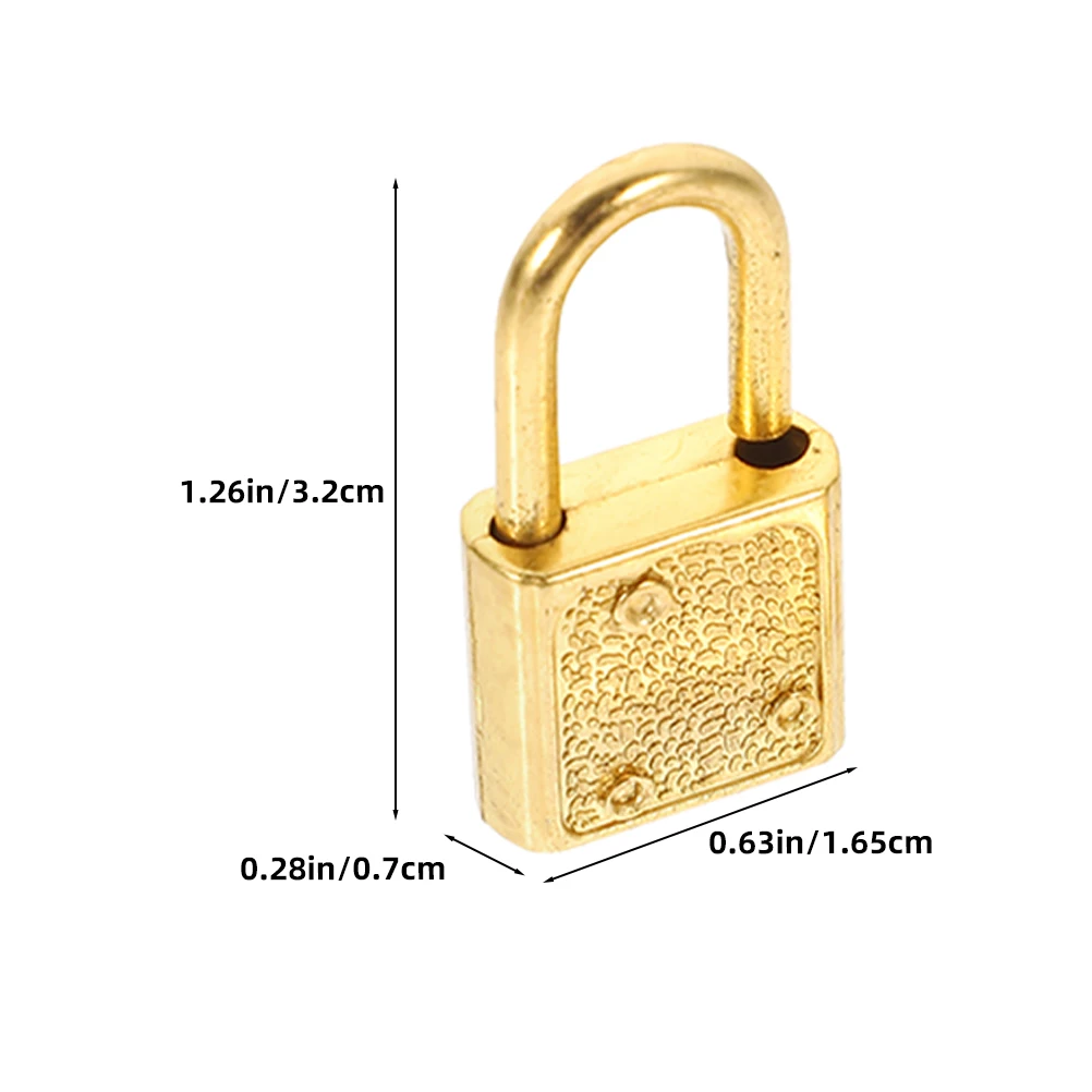 

3Set Small Locks with Keys Padlock Set Wooden Box Drawer Jewelry Chest Latch Safe Easy Install Gift Mini Locks