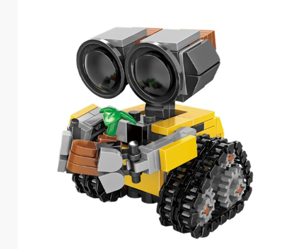 تجميع ألعاب ذاتية الصنع لغز اللبنات والي روبوت JKC7635 تجميع ألعاب ذاتية الصنع لغز اللبنات والي روبوت #4