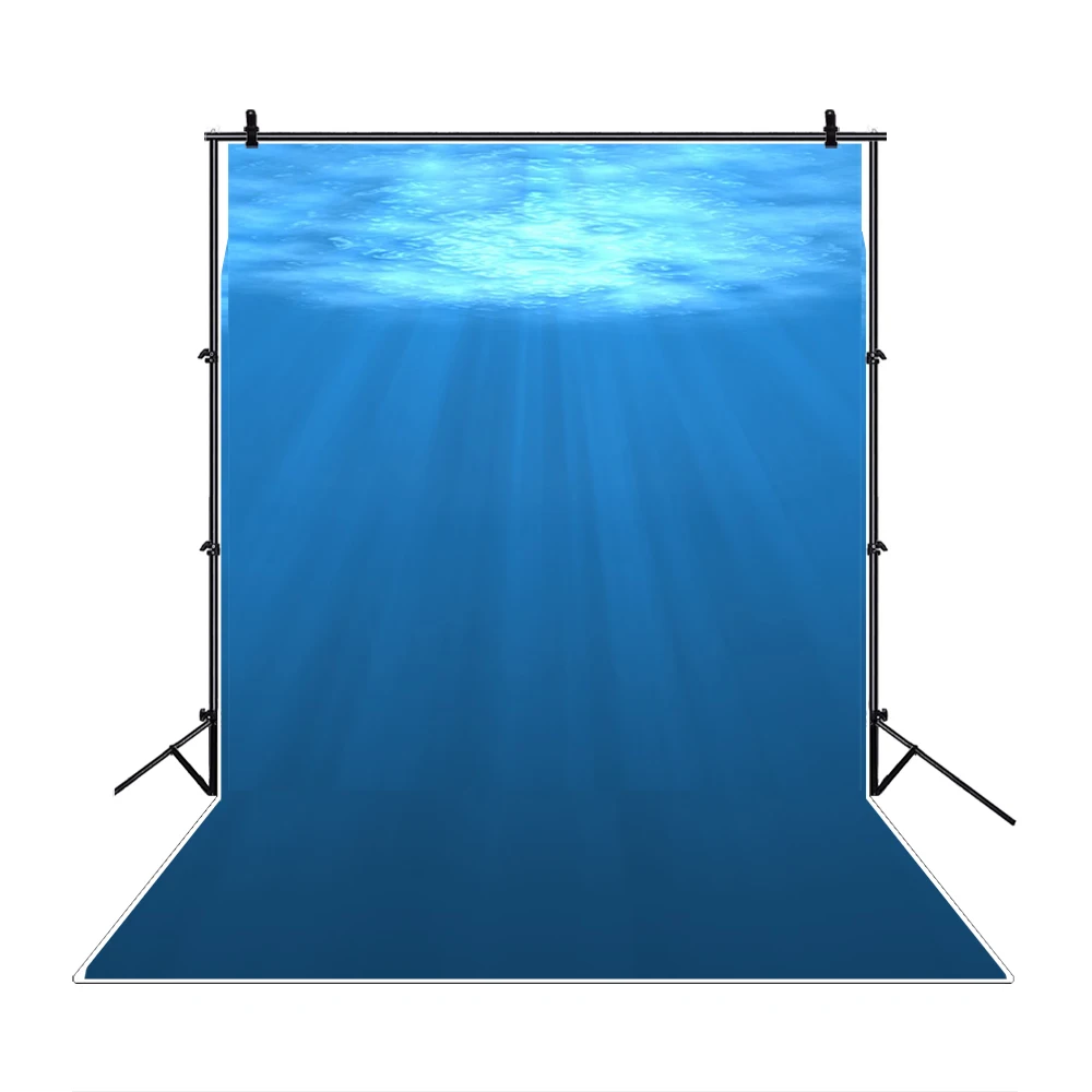 Fondo submarino para estudio fotográfico, telón de fondo con diseño de Mundo Marino, Océano, peces, Coral, acuario, pecera, retrato de bebé