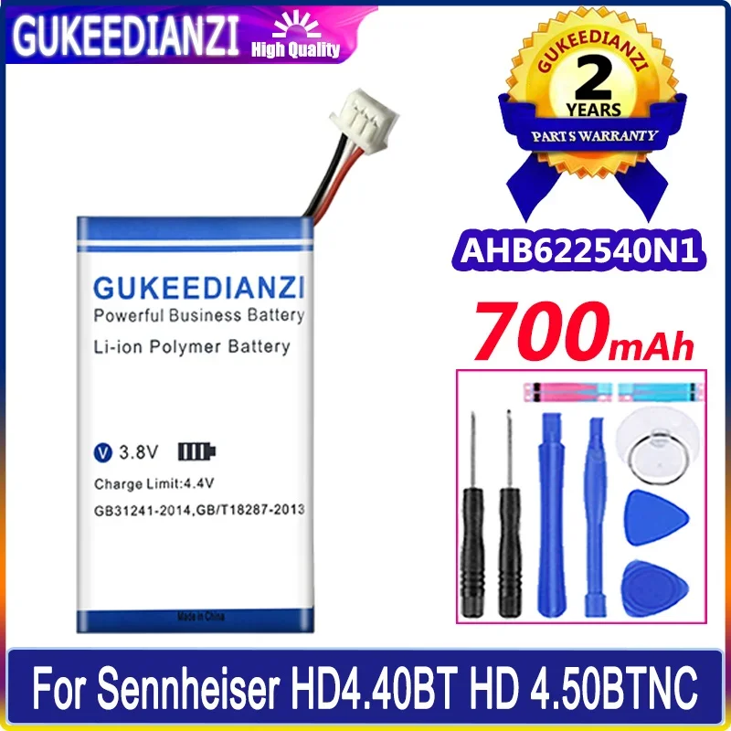 

Аккумулятор GUKEEDIANZI AHB622540N1 700mAh для Sennheiser HD4.40BT HD 4,50 BTNC Bateria