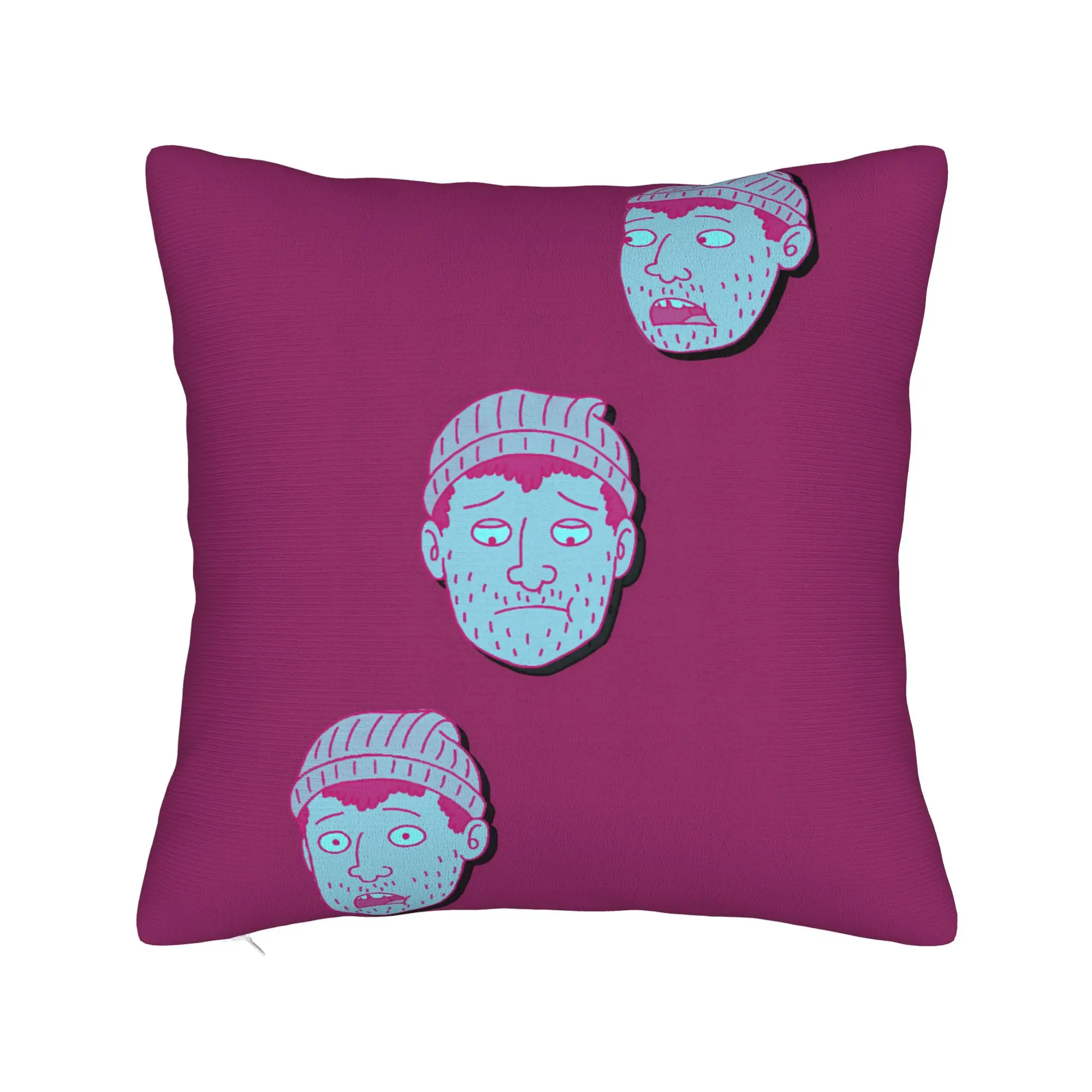 Dark BoJack Horseman Will Die Poster Pillow Cover  Soft Cushion Cover Kawaii Pillow Case For Sofa Home Decor
