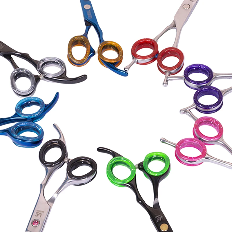 Picture 4: 10Pcs Silicone Scissor Finger Ring Guard Non-Slip Grip Cushion For Beauty Pet Grooming Safety Protective Accessory