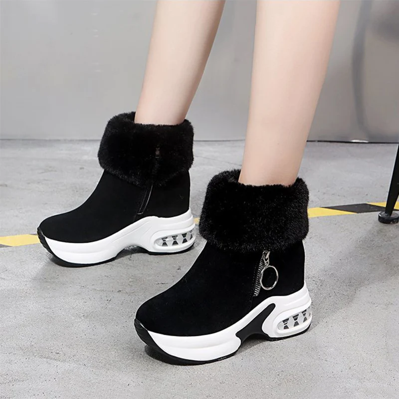 Winter Women Warm Sneakers Platform Snow Boots 2021 Ankle Boots Female Causal Shoes Ankle Boots for Women Ladies Boots 2024