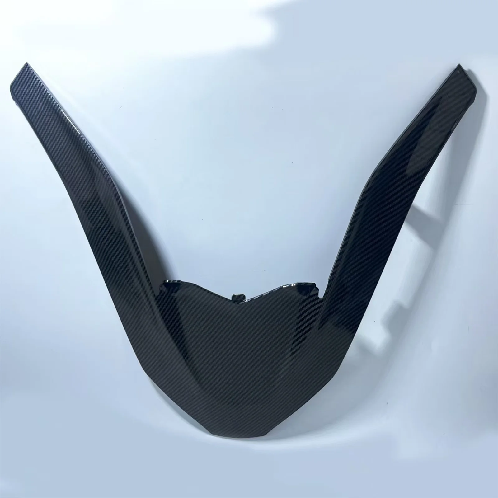 

Модификация кузова мотоцикла, передняя декоративная крышка из углеродного волокна мотоцикла для Honda PCX160, аксессуары, расширение обтекателя