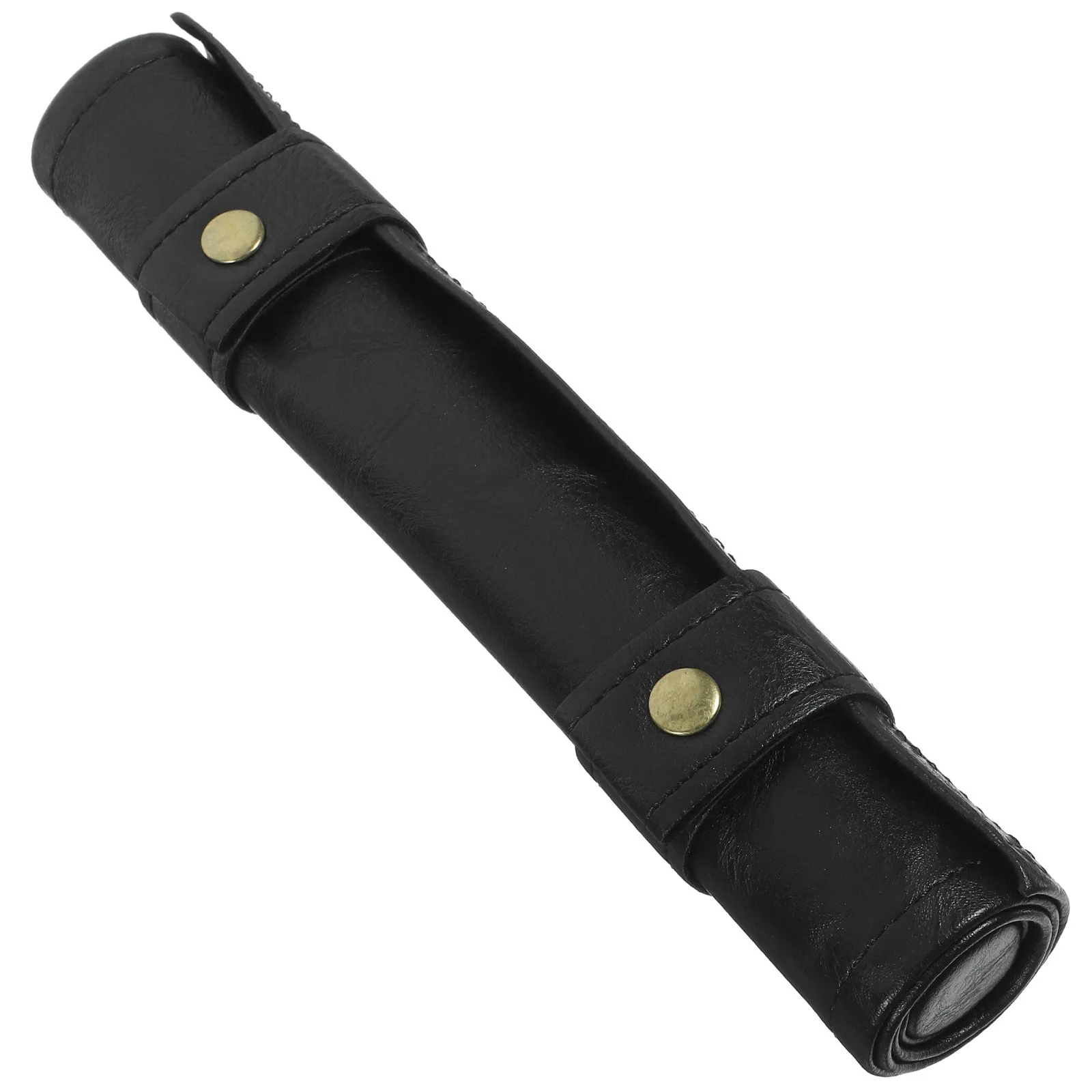 

PU Storage Bag Retro Style Foldable Roll Up Pouch Zippered Travel Organizer for Board Game Enthusiasts