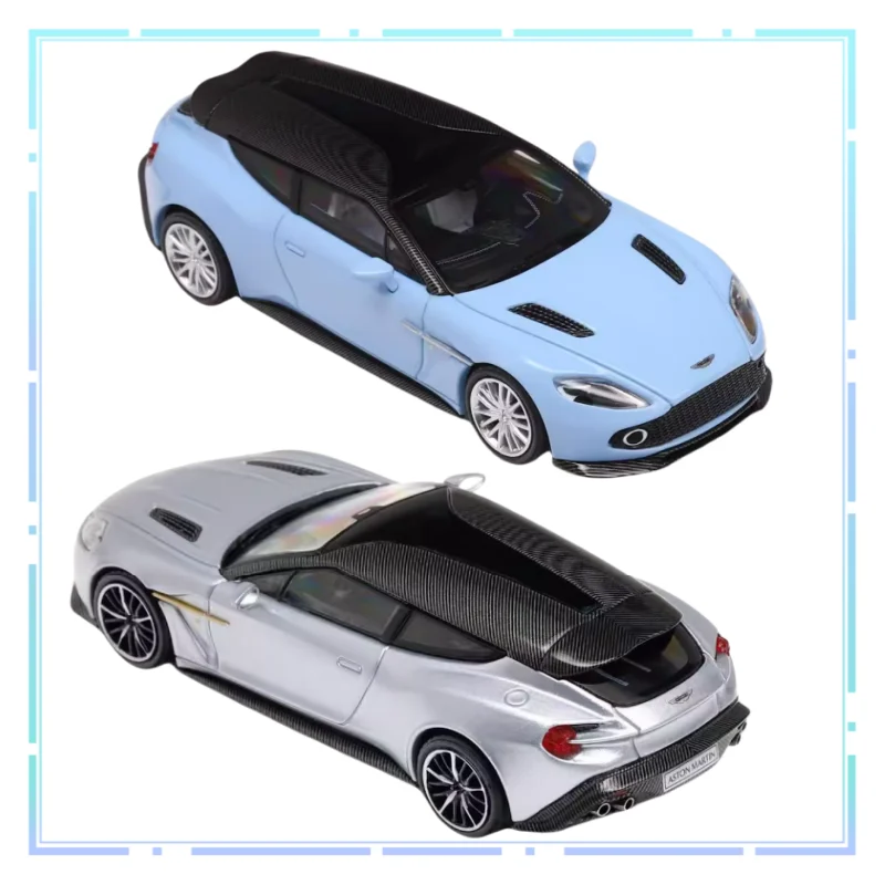 

МОДЕЛЬ KING 1:64 Aston Martin Vanquish Zagato, автомобильные коллекционные украшения и украшения из сплава, модель, имитация автомобиля, подарки