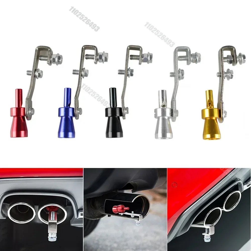 COOL Sound Simulator Universal Car Turbo Sound Whistle Vehicle Refit Device Exhaust Pipe Turbo Sound Whistle Car Turbo Muffler