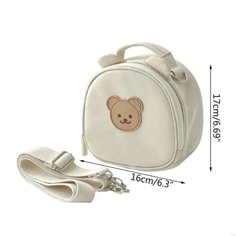 CORB Practical Stroller Storage Bag Bear Rabbit Pattern Pram Hanging Bag Small Shouder Bag  Perfect for Parents on Moves