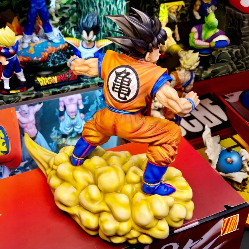 En Stock, 31cm, Dragon Ball Fc Vf, danza muscular, nube, nube de equitación, juventud, Wukong, modelo de Anime hecho a mano, adorno, regalos de cumpleaños