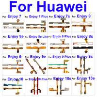 Power Volume Flex Cable For Huawei Enjoy 7 8 9 10 Plus For Enjoy 7s 8s 9s 10s 7e 8e 9e 10e Power Volume Side Buttons Flex Ribbon