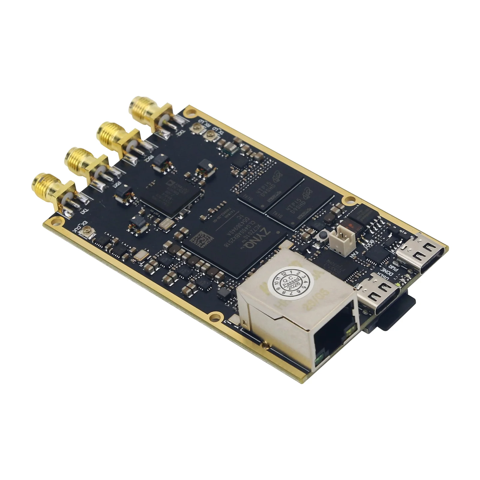 HamGeek 70MHz-6GHz 7010-SDR AD9363 SDR Software Defined Radio Entwicklungsboard mit Kühlkörper für Pluto SDR MATLAB – Detail 6