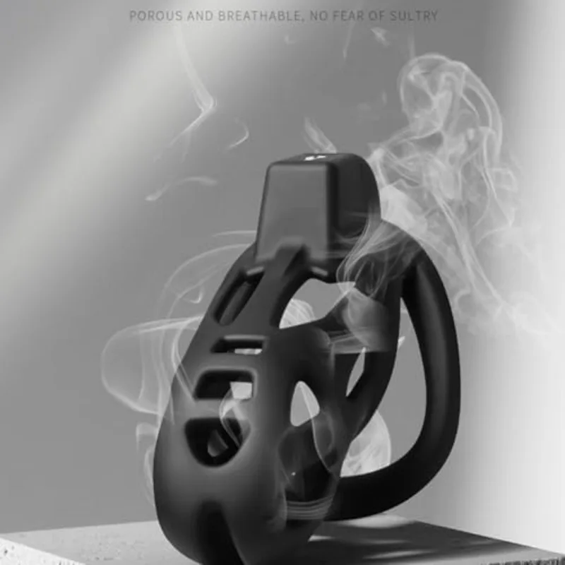 ذكر القضيب قفل العفة قفص مع قفل 4 أحجام مختلفة من ذكر العفة قفص جهاز خاتم الديك القضيب الوثن ضبط النفس لعبة الجنس