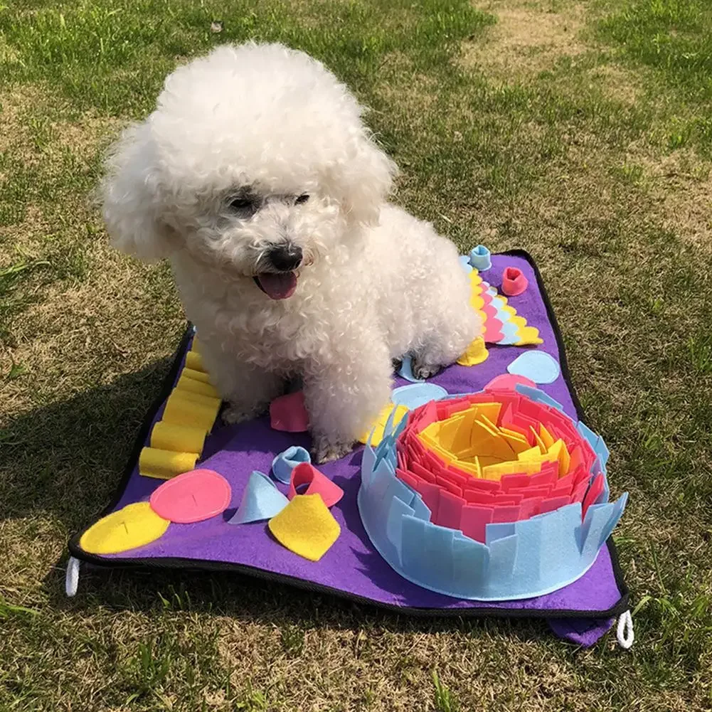 

Anti Bite Nose Block Pad for Pets, Dog Toy, Feeding Training Blanket, Smell Carpet, Anti Stress Game, Dog Accessories