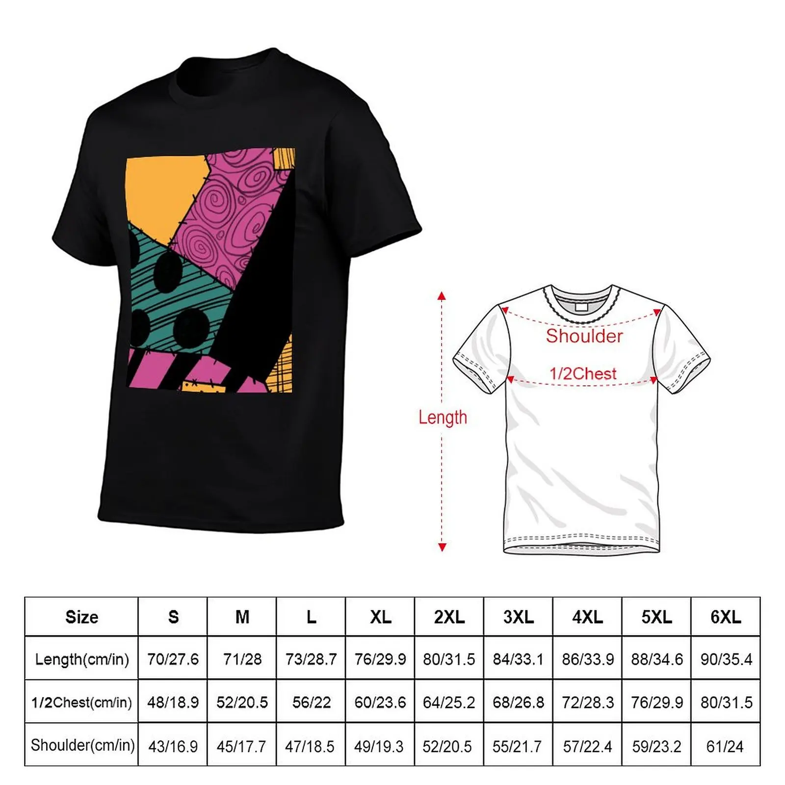 oversize man shirts for graphic anime T-Shirt t Pattern vintage Sally’s shirts Dress t