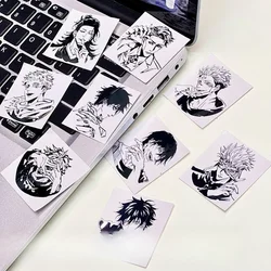 Metal Comic Profiling Black Fushiguro Megumi Gojo Stationery Sticker Itadori Yuji Office Supplies Waterproof Office Accessories