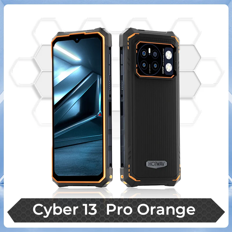 UNIWA Cyber 13 Pro 10800mAh Rugged Phone 6.6 FHD+ 64MP
