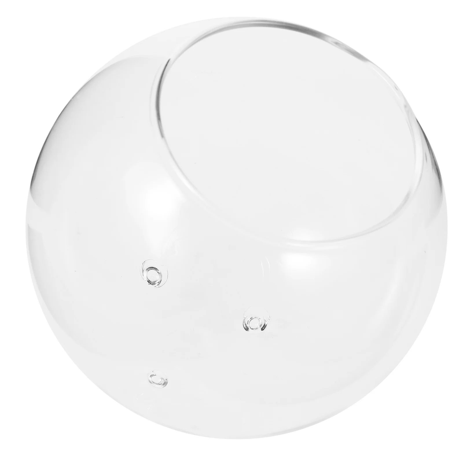 

Desktop Tripod Glass Fish Bowl Multi-Function Household Aquarium Bowl Clear Tabletop Betta Fish Supplies Delicate Transparent