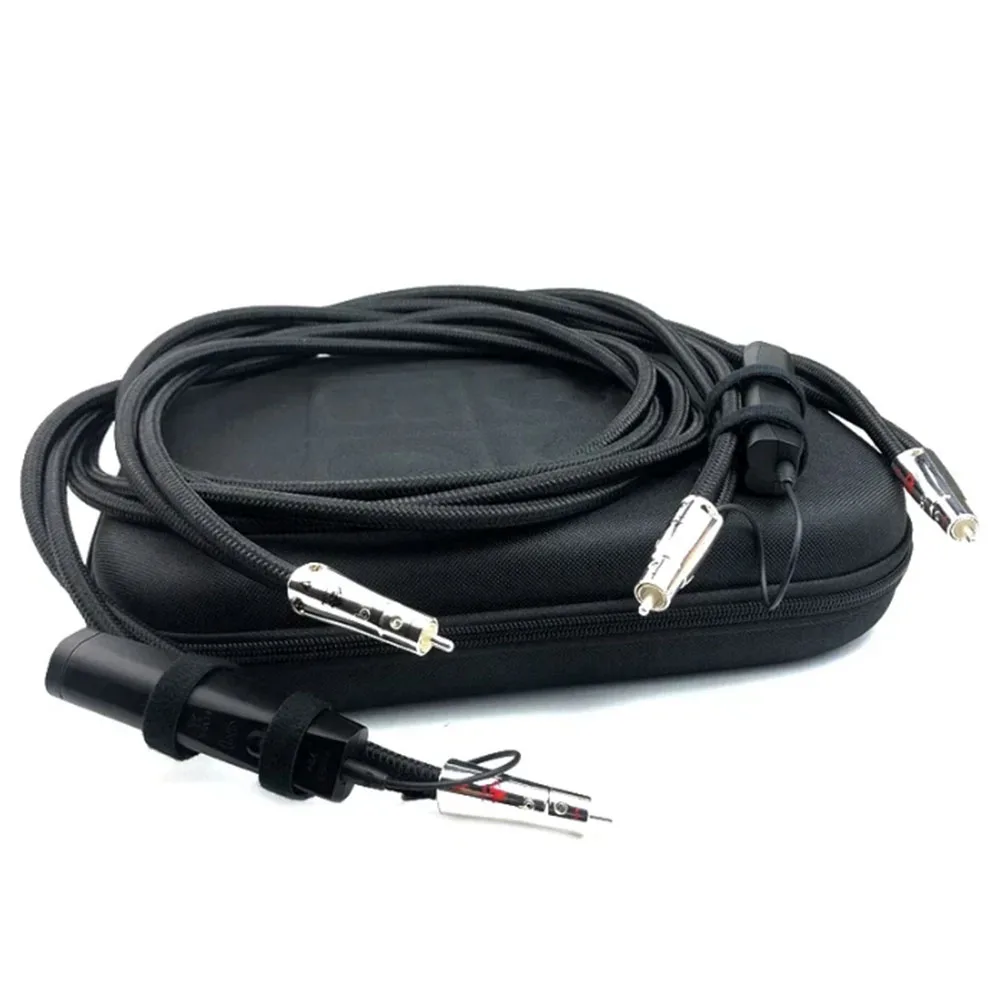 Hi-End smok RCA kabel sygnałowy perfekcyjna powierzchnia czyste srebro przewód 2RCA do 2RCA wzmacniacz Audio hi-fi kabel sygnałowy CD z 72V