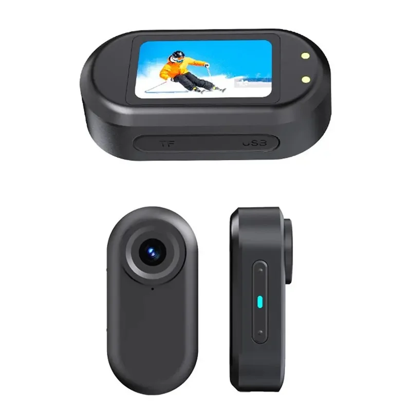AA60-HD1080P Mini Vlog Camera Wireless Portable Action Body Cam For Sports Travel Photography Pocket Sized Video Recorder