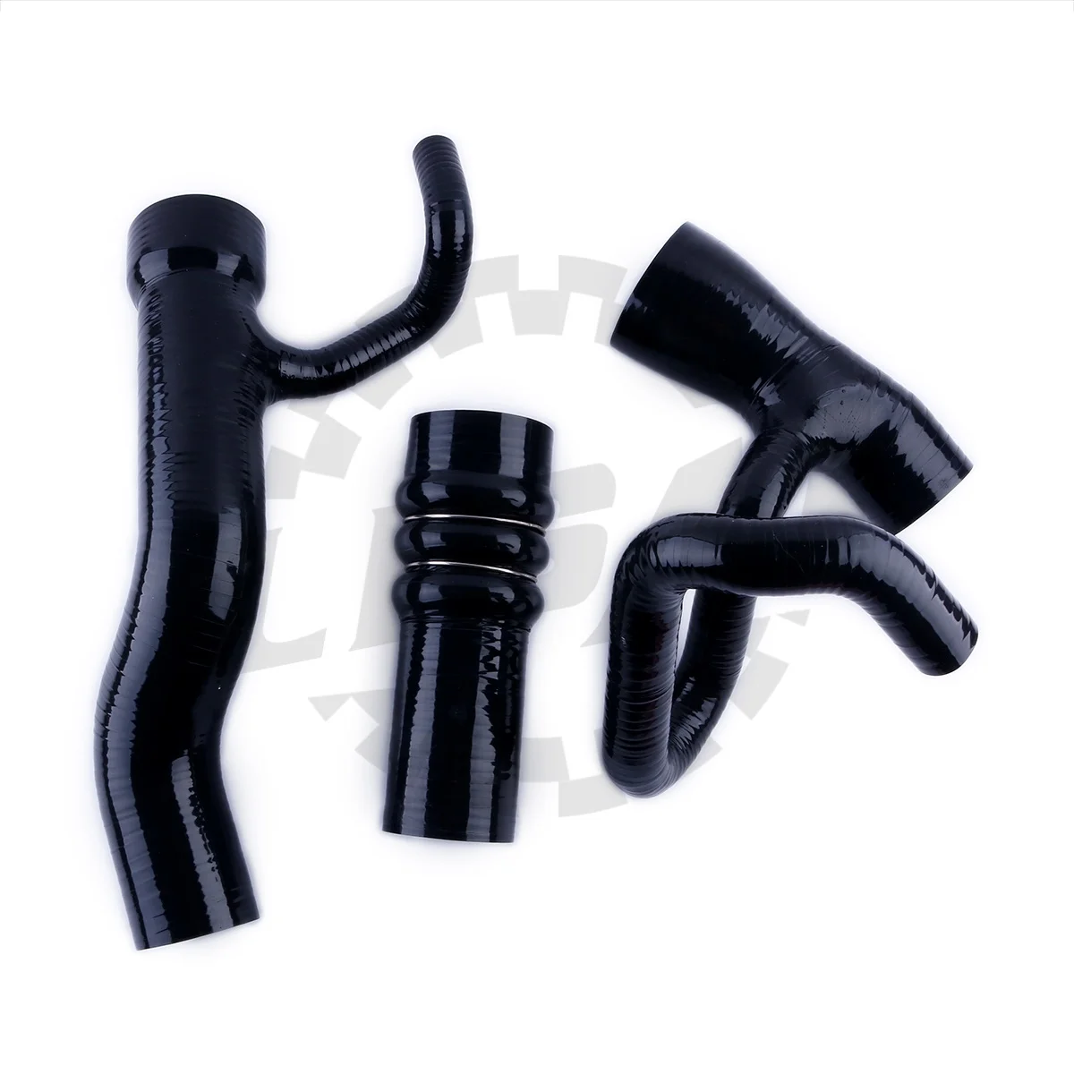 For 1991-1997 Audi S6 C4 S4 20VT AAN 2.2L R5 Turbo Silicone Intercooler Turbo Boost Hose 1992 1993 1994 1995 1996 3PCS 4PLY