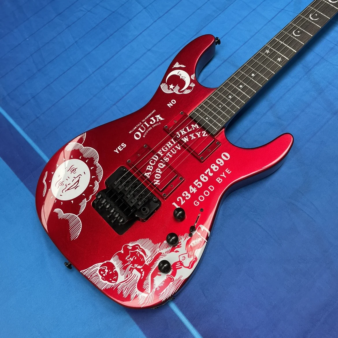 Electric Guitar Beginner - 6현 일렉트릭 기타, 달과 별 모양의