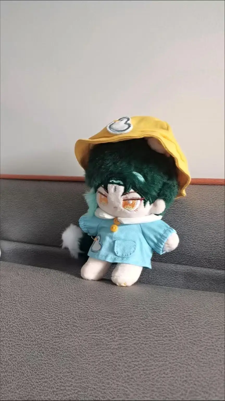 Pas d'attributs monstre mignon étoile peluche 10 cm poupée en peluche habiller Cospslay Anime jouet Figure cadeaux de noël